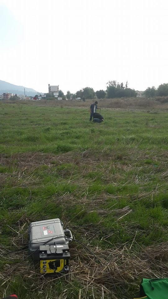 Rezistivite ölçümü için elektrot yerleşimi